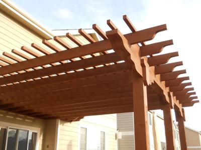 Pergola Deck Cover by Deck Works in Colorado Springs