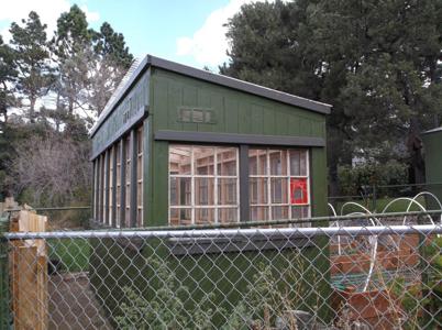 Garden Structure (Grow House) built by Deck Works in Colorado Springs