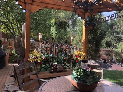 Composite Patio with Pergola built by Deck Works in Colorado Springs