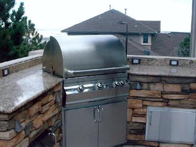 Outdoor Kitchen by Deck Works in Colorado Springs