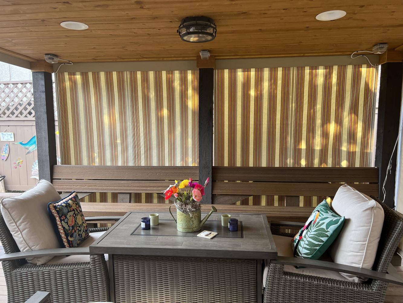 Composite Deck, Pergola & Outdoor Kitchen built by Deck Works in Colorado Springs