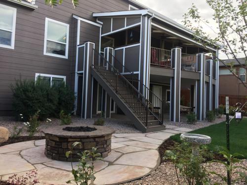 Composite Multi Level Deck Built by Deck Works in Colorado Springs
