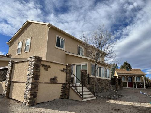 Stucco Deck, Storage, Play House & Extra Room by Deck Works in Colorado Springs