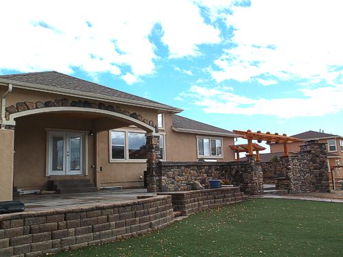 Outdoor Living Space Built by Deck Works in Colorado Springs