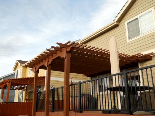 Pergola Deck Cover Built by Deck Works in Colorado Springs