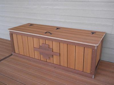 Custom Storage Box by Deck Works in Colorado Springs
