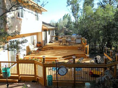 Multi Level Deck by Deck Works in Colorado Springs