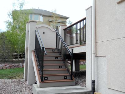 Multi Level Deck by Deck Works in Colorado Springs