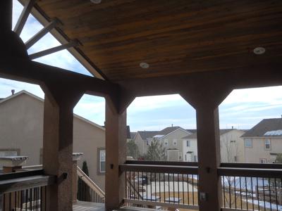 Deck with Outdoor Living Space by Deck Works in Colorado Springs