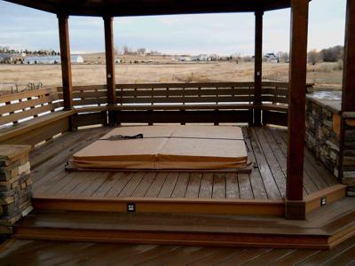 Spa Enclosures by Deck Works in Colorado Springs